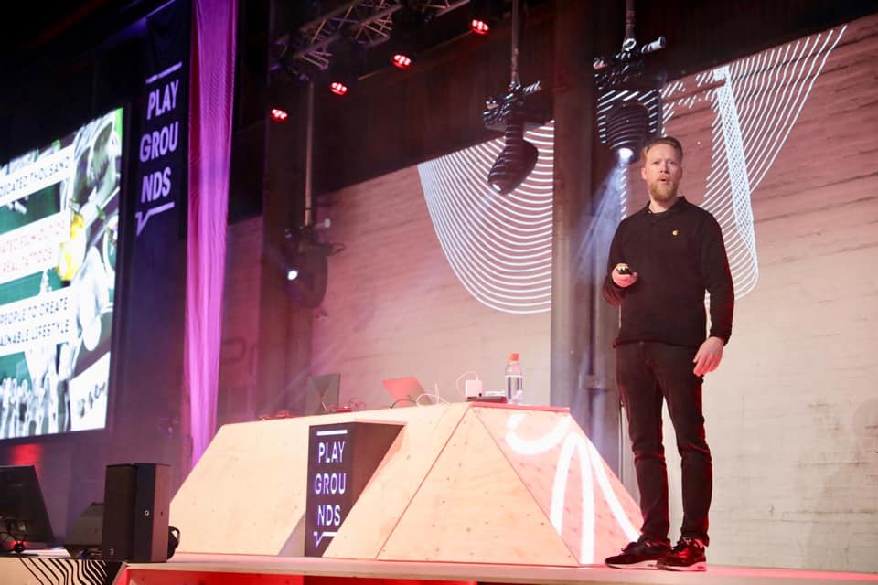 Jelle op Playgrounds